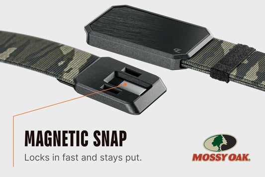 Groove Belt Black/Mossy Oak Bottomland