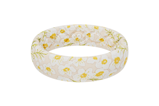 May Hawthorne + Lily of the Valley Thin Ring