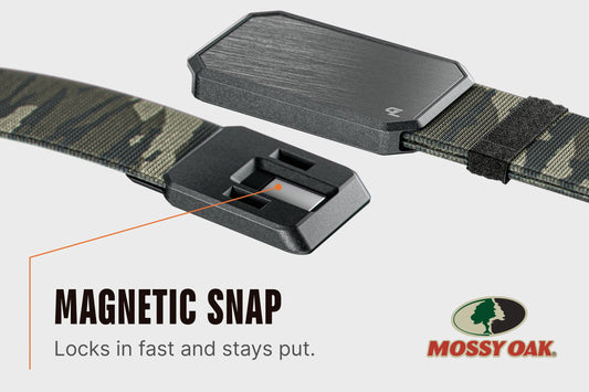 Groove Belt Gun Metal/Mossy Oak Bottomland