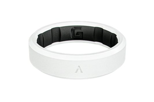 Groove Alpha Ring - White Thin