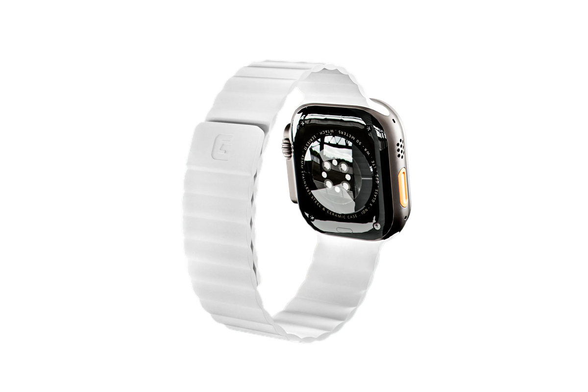 Apple Ultra Magnetic Watch Band - White