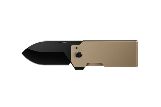Groove™ Money Clip Knife - Coyote Brown/Black