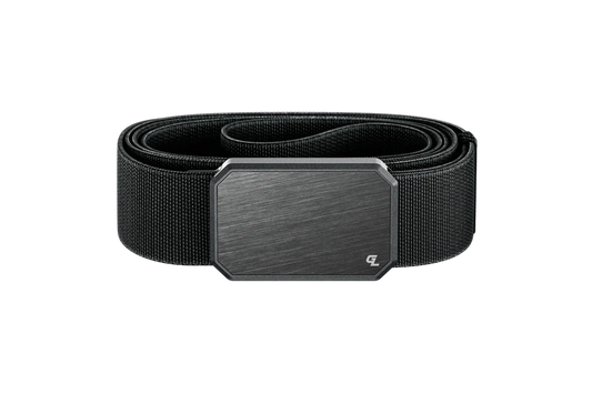Groove Belt Gun Metal/Black