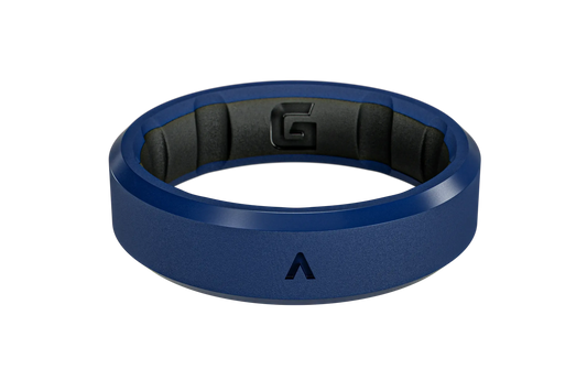 Groove Alpha Ring - Navy Thin