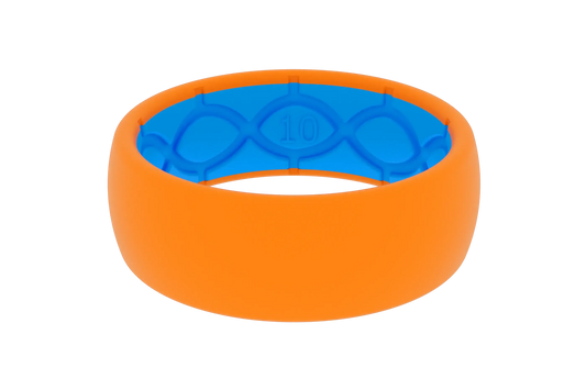 Solid Blaze Orange Ring