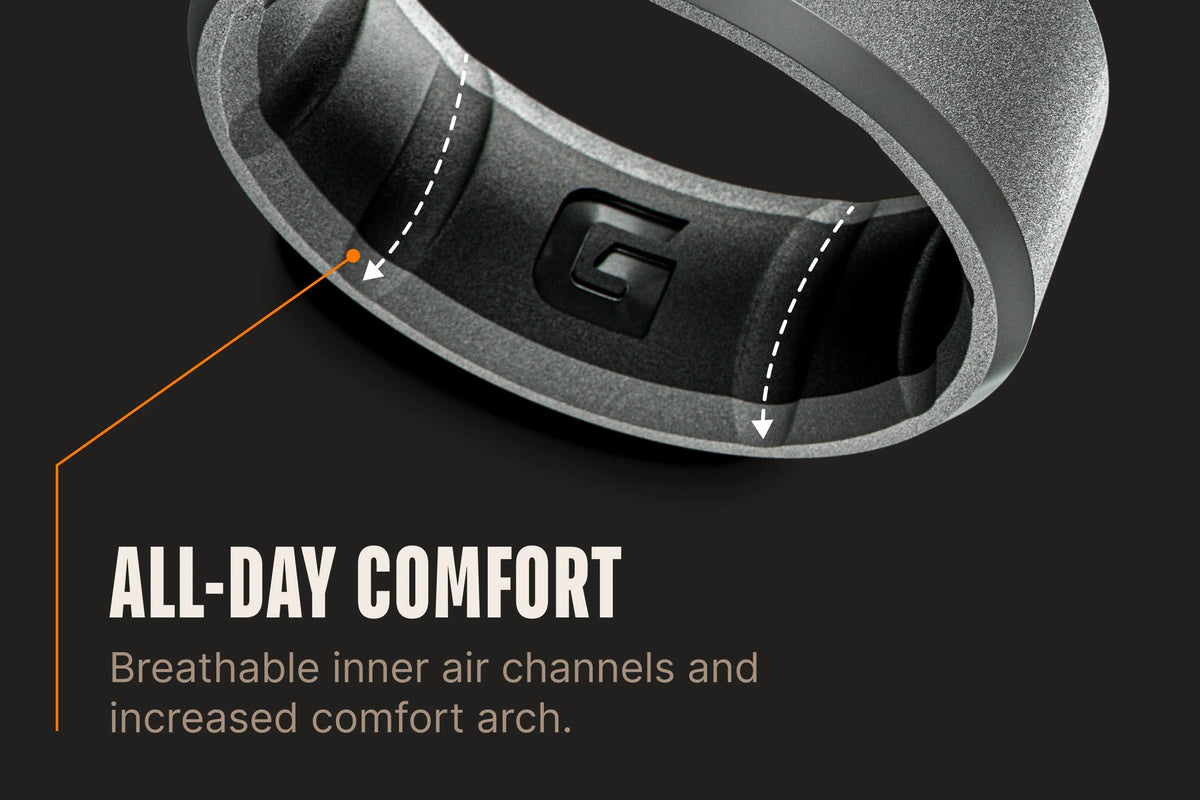Groove Alpha Ring - Deep Stone Grey