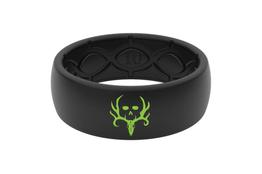 Bone Collector Midnight Black Ring