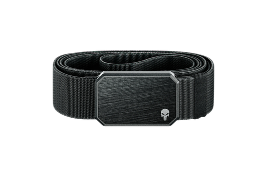 Groove Belt - Punisher Skull Black/Black