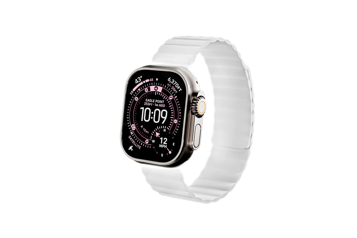 Apple Ultra Magnetic Watch Band - White