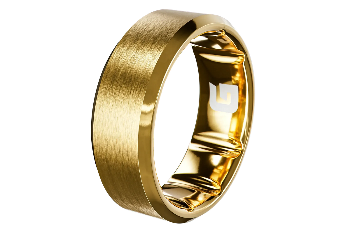 Groove Ring® Tungsten - 24k Gold