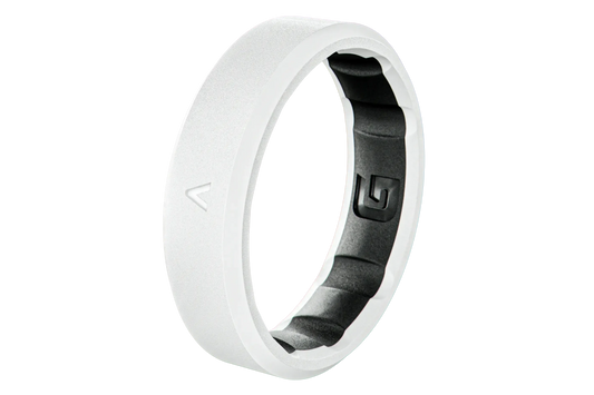 Groove Alpha Ring - White Thin